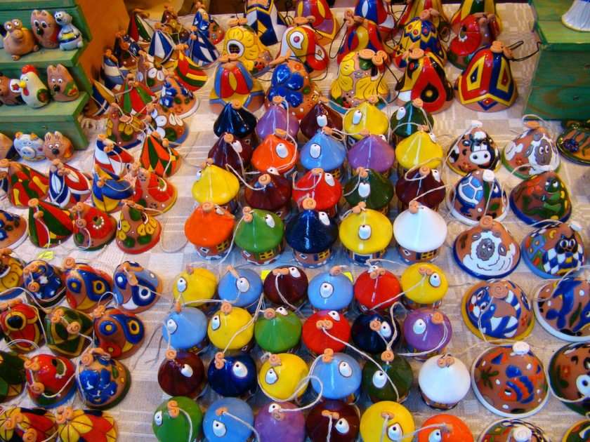 Dzwoneczki w kolorach puzzle online ze zdjęcia