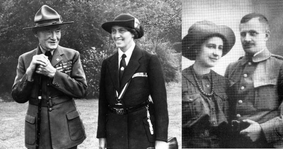 Baden-Powell i Małkowscy puzzle online ze zdjęcia