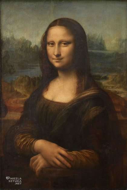 Mona Lisa puzzle online ze zdjęcia