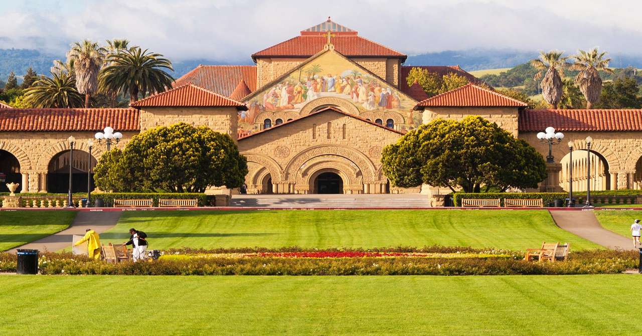 Uniwersytet Stanford puzzle online ze zdjęcia