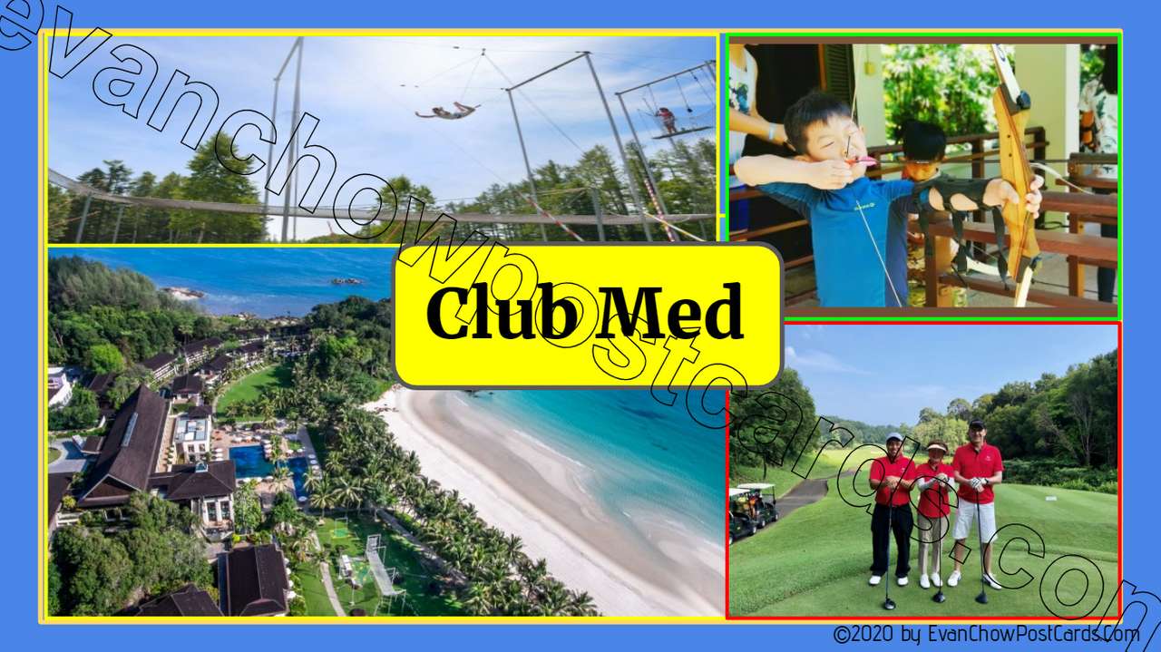 CLUB MED JIGSAW PUZZLE puzzle online