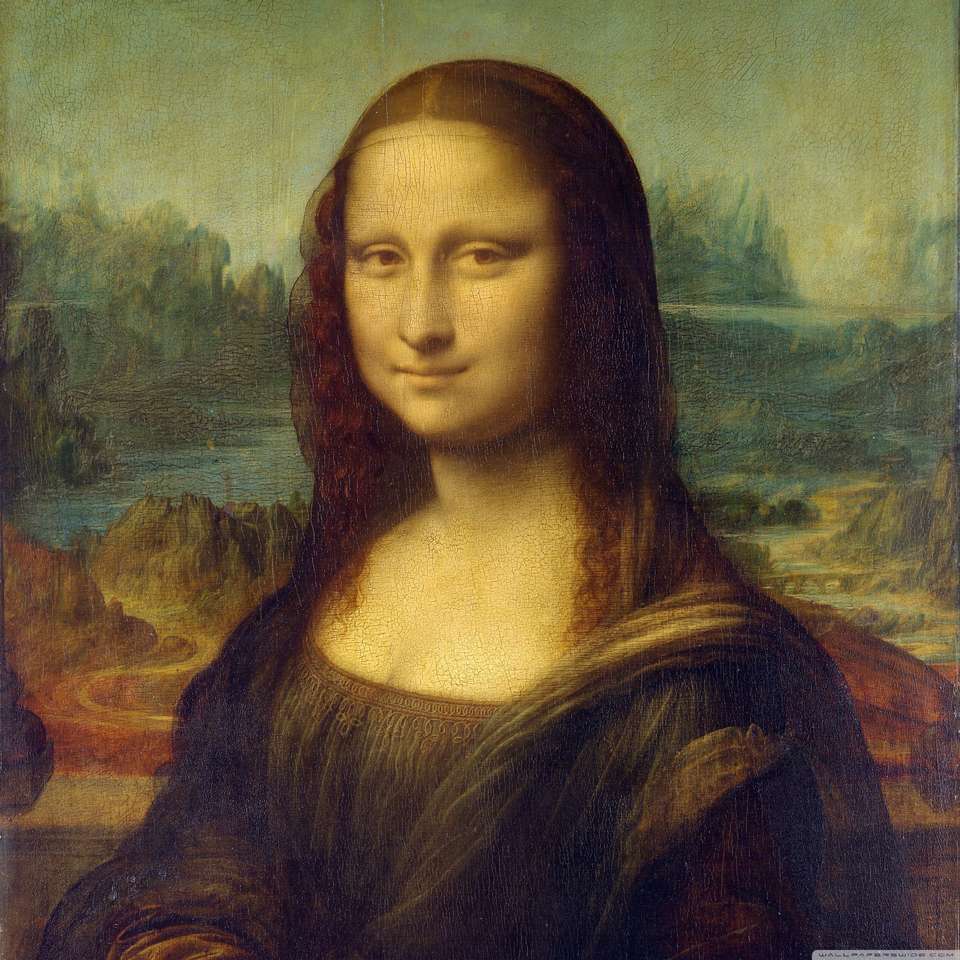 Mona Lisa puzzle puzzle online ze zdjęcia