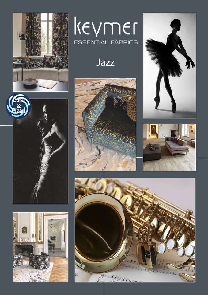 Kolekcja Moodboard Jazz puzzle online ze zdjęcia