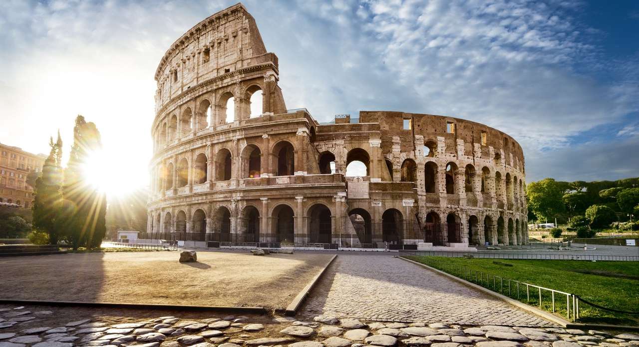 Koloseum w Rzymie puzzle ze zdjęcia