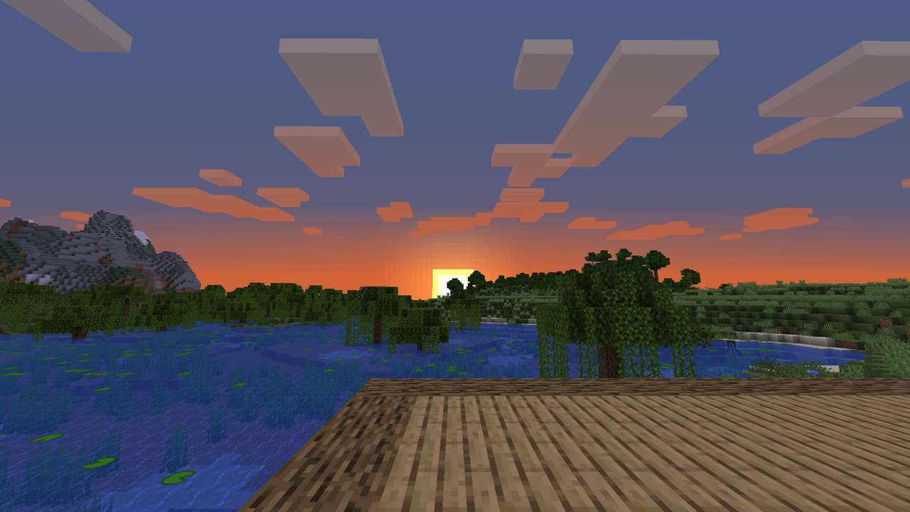 Zachód Słońca puzzle online ze zdjęcia