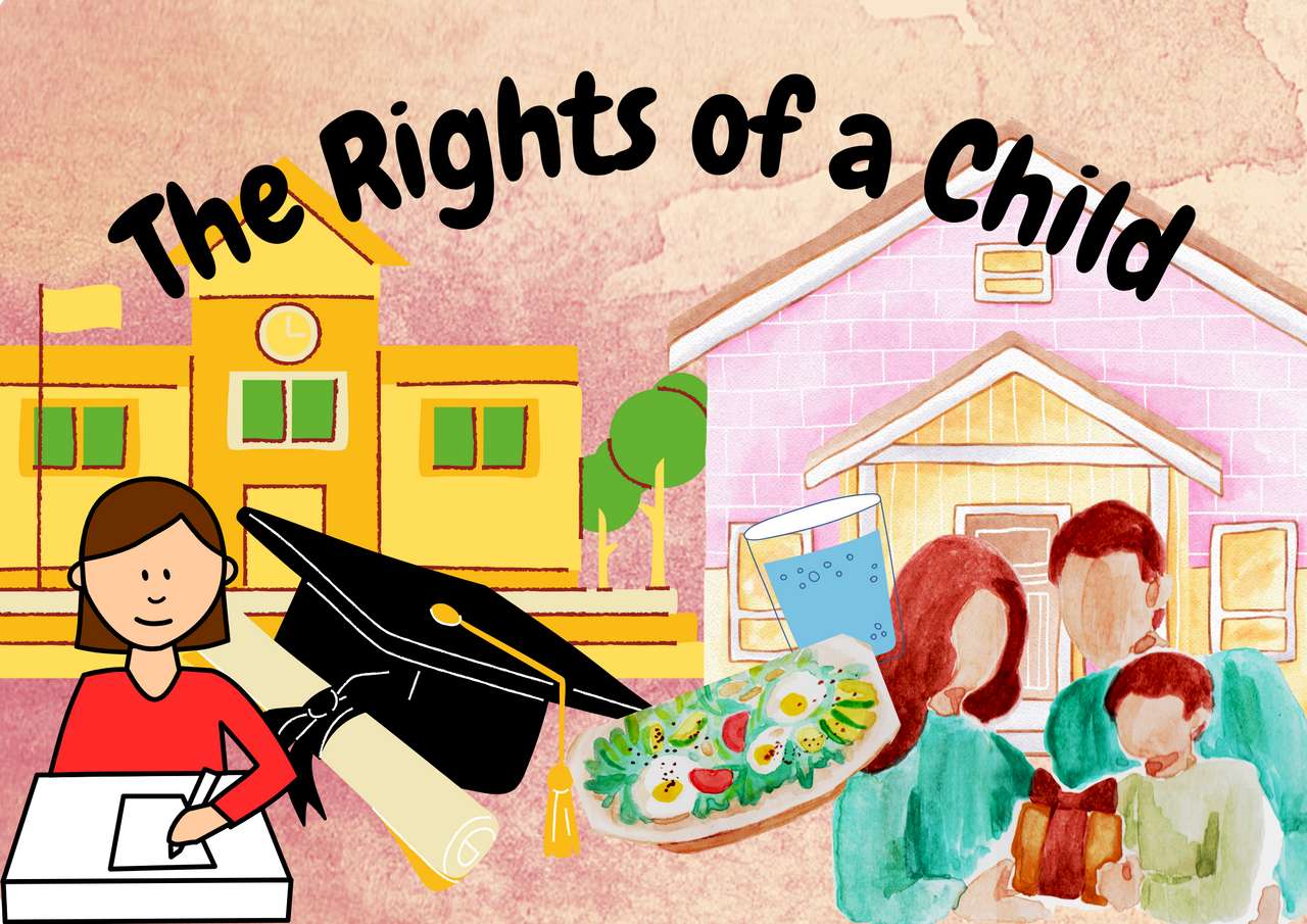 Prawa dziecka puzzle online ze zdjęcia