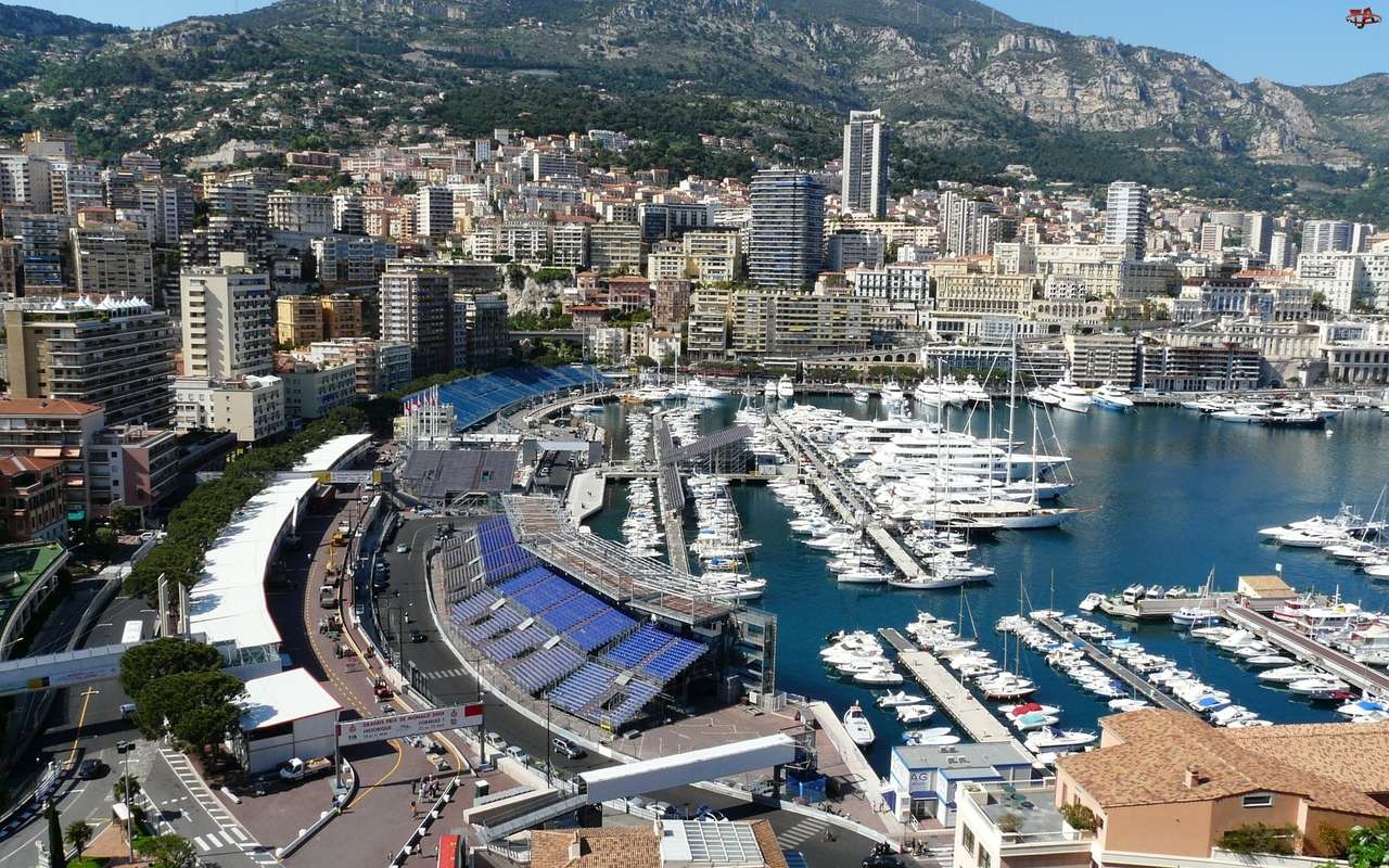Monaco panorama puzzle