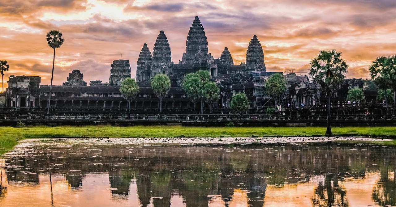 Kambodża puzzle online ze zdjęcia