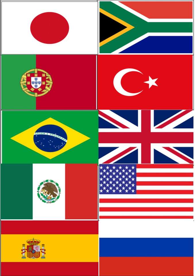 Flags Group 2. puzzle