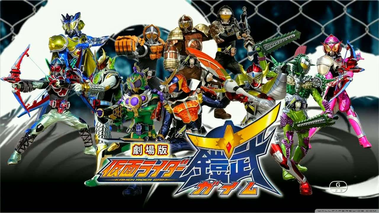 Kamen Rider Gaim. puzzle online ze zdjęcia