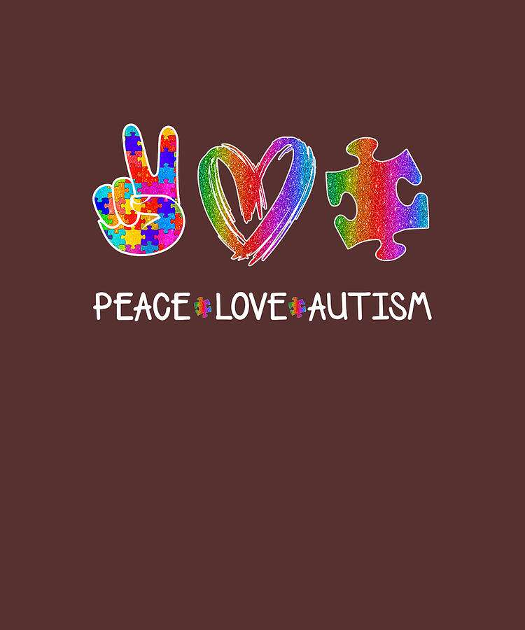 Miłość autyzm. puzzle online ze zdjęcia