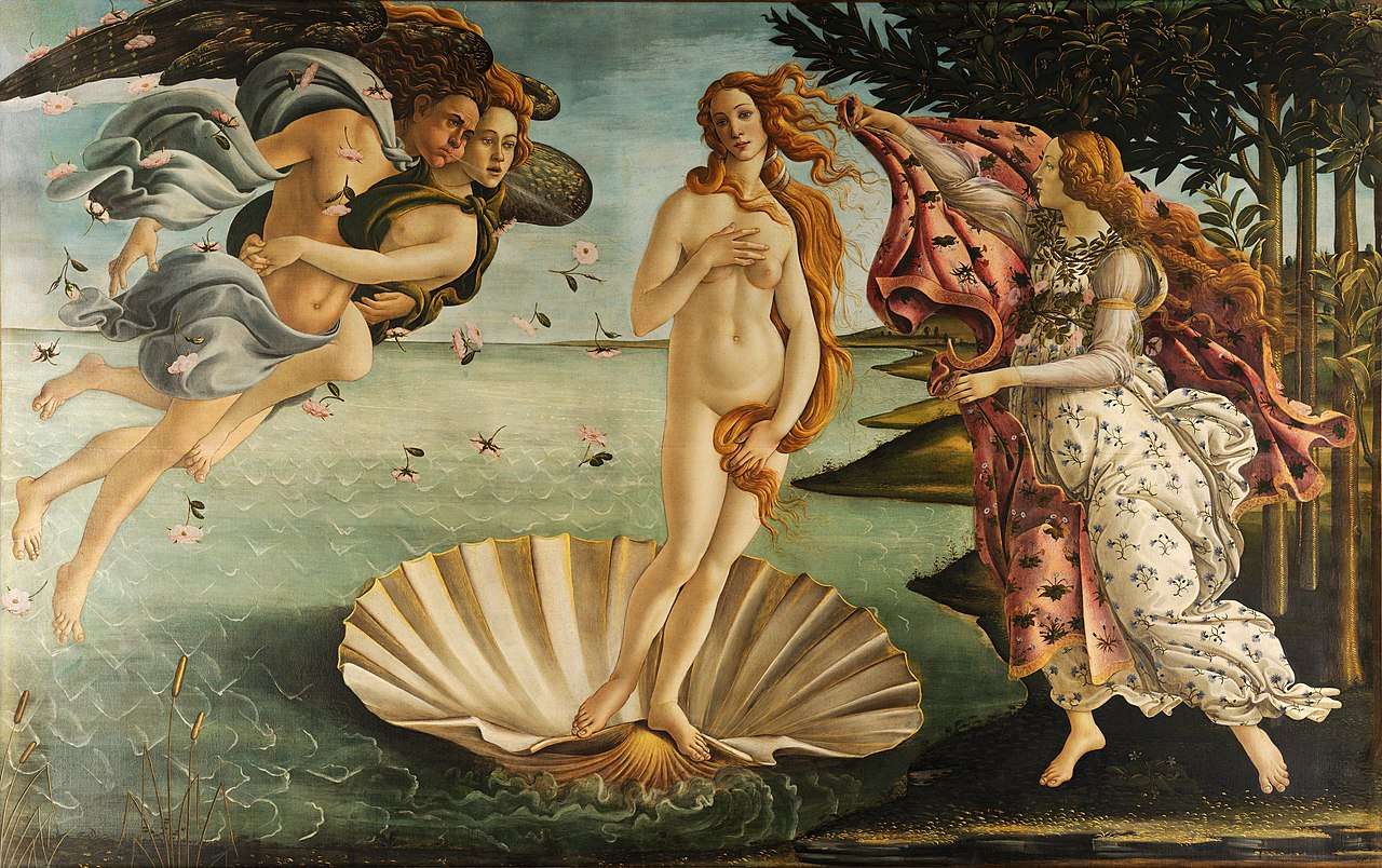 Wenus Botticelli. puzzle online