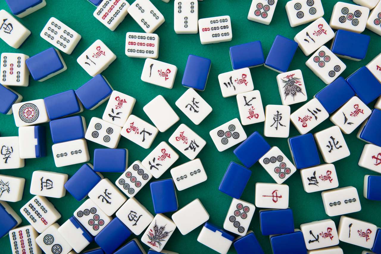 płytki do mahjonga puzzle