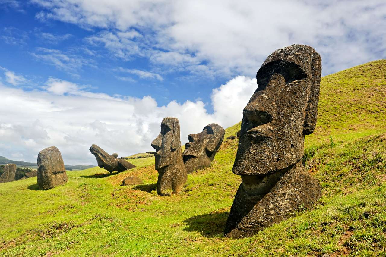 Moai na Rapa Nui puzzle online
