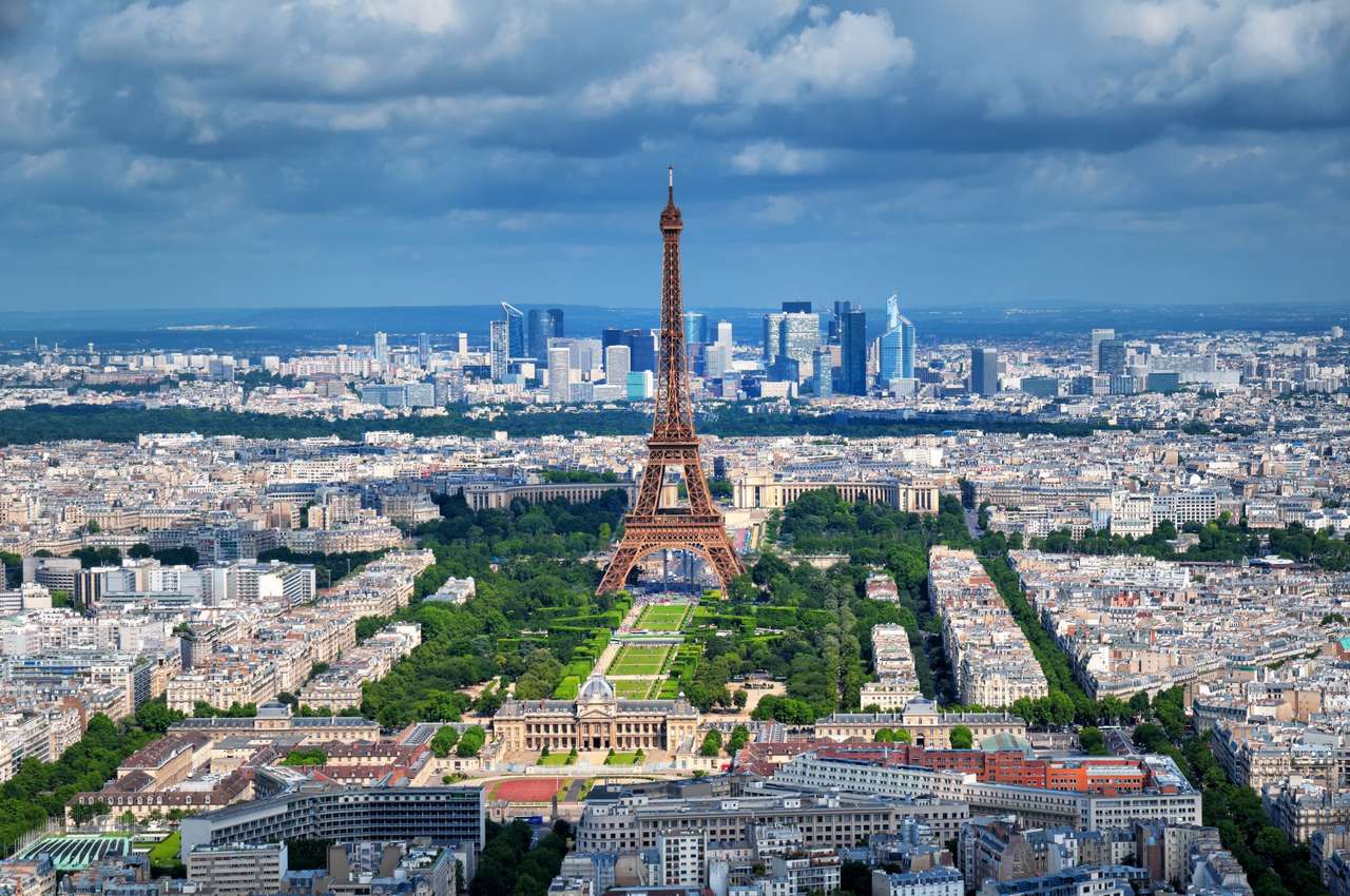 Wieża Eiffla w Paryżu puzzle online ze zdjęcia