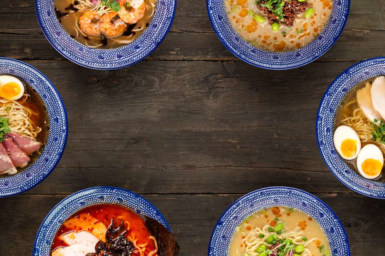 Azjatyczkie zupy puzzle online ze zdjęcia