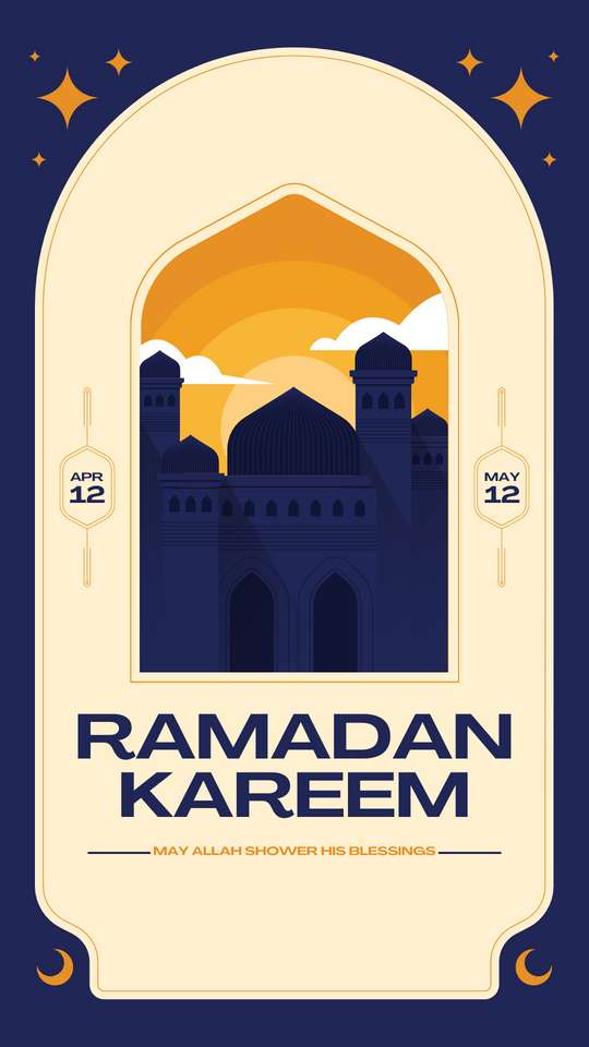 Ramadan Kareem puzzle online ze zdjęcia
