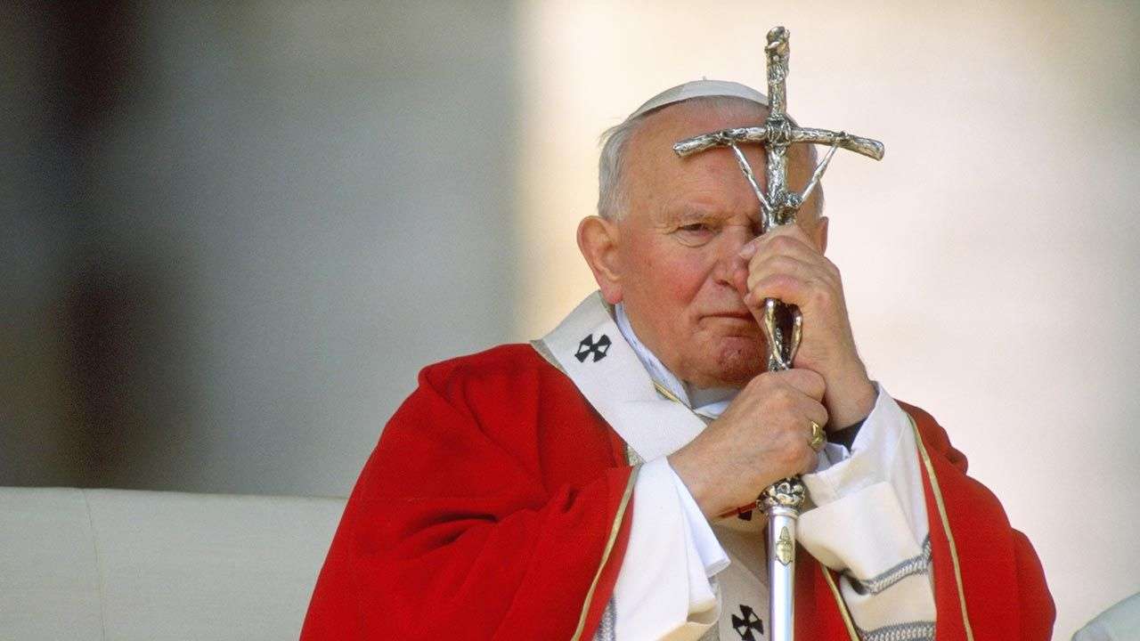 Jan Paweł II puzzle online ze zdjęcia