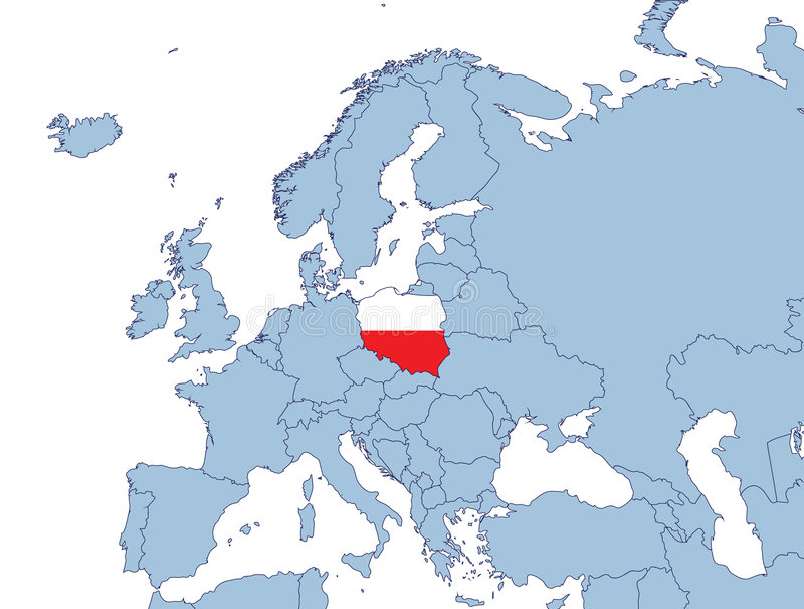 Polska w Europie puzzle online