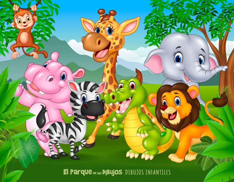 Zwierzęta leśne puzzle online