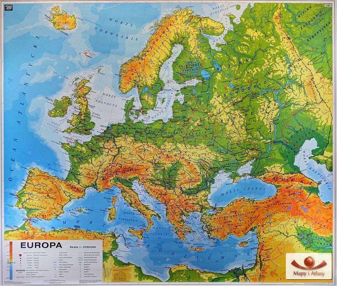 Europa układanka puzzle online