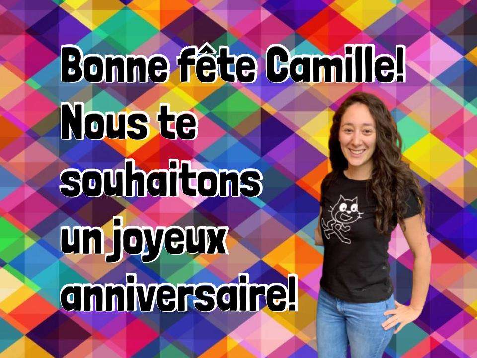 Bonne Fête Camille! puzzle online ze zdjęcia