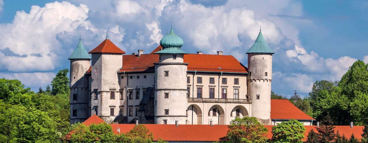 Zamek w Nowym Wiśniczu puzzle online ze zdjęcia