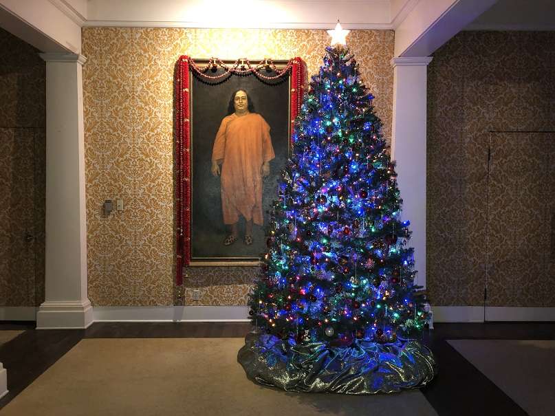 Drzewko świąteczne puzzle online ze zdjęcia