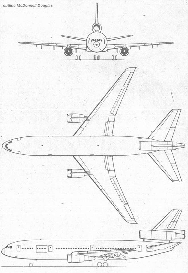 Samolot rysunek puzzle online