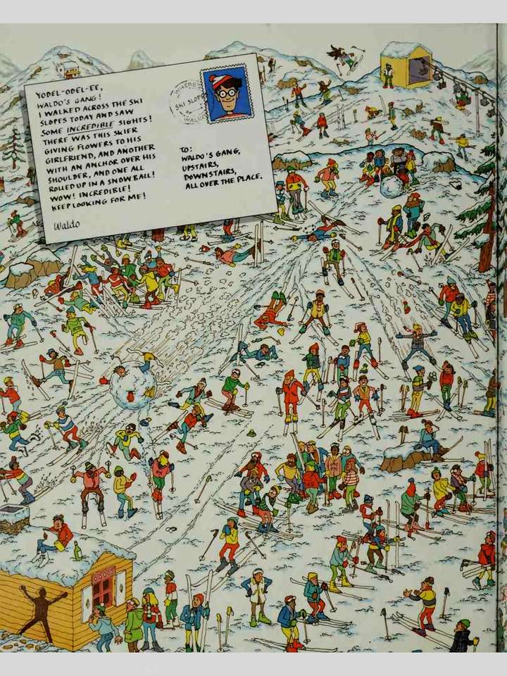 Waldo Puzzle. puzzle online