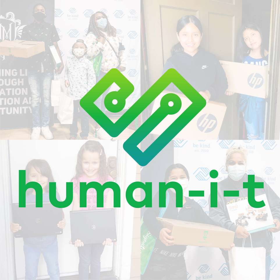 Logo ludzkie-I-T puzzle ze zdjęcia