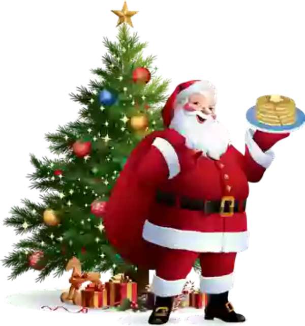 Święty Mikołaj puzzle online ze zdjęcia