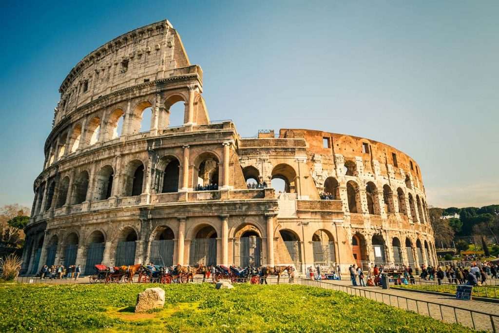 Colosseum. puzzle ze zdjęcia