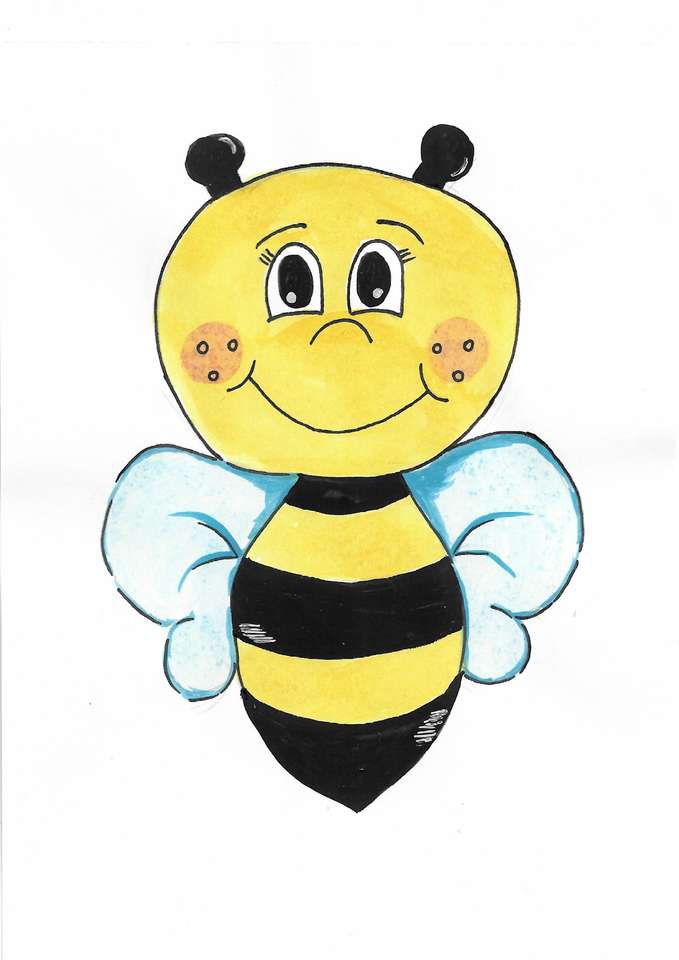 Pszczółka puzzle online ze zdjęcia
