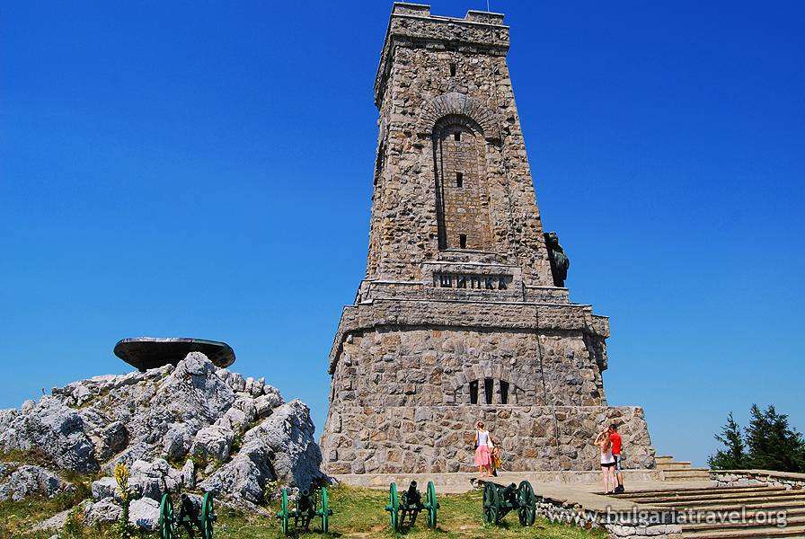 Pomnik szczytu Shipka puzzle online ze zdjęcia