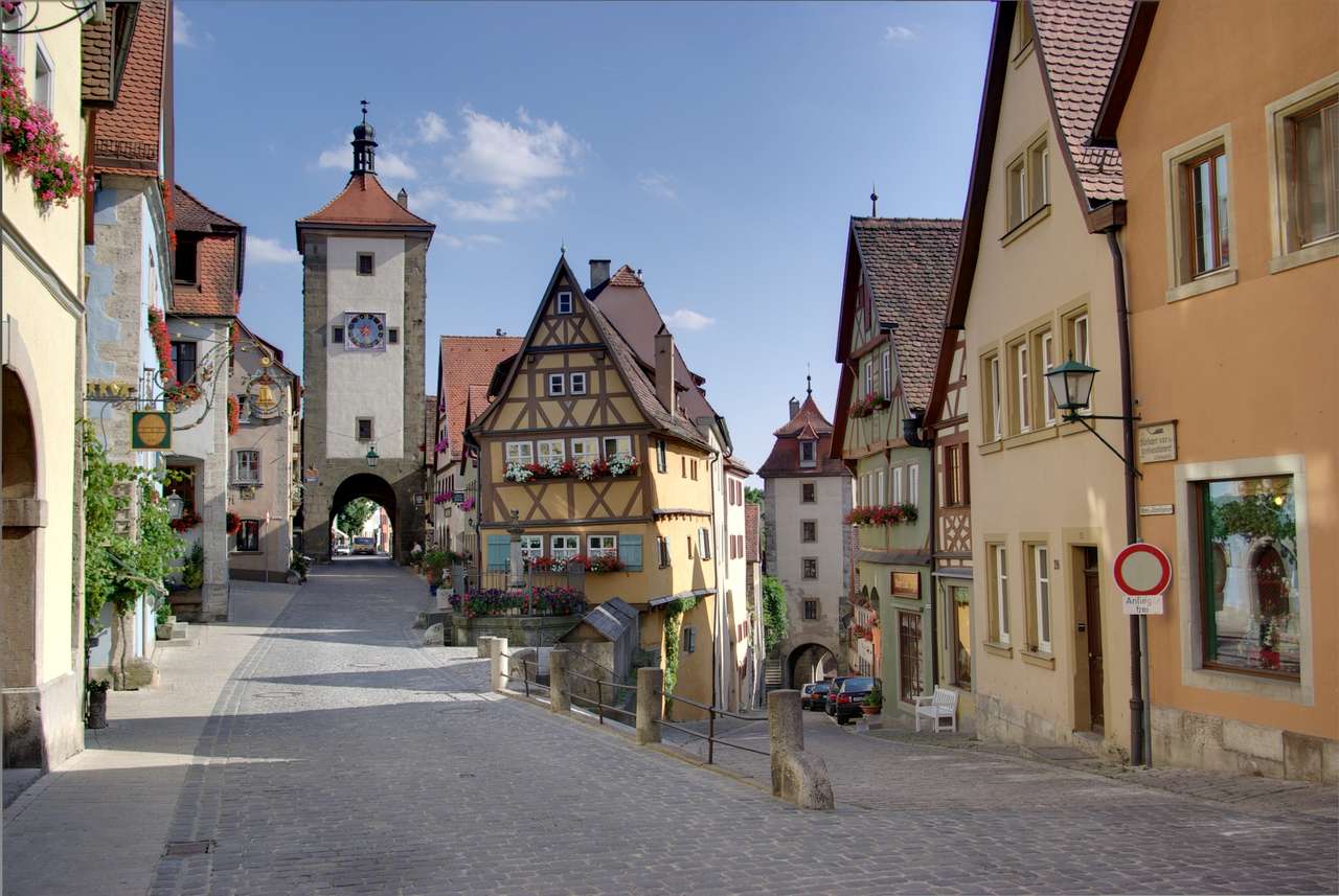 Rothenburg. puzzle online ze zdjęcia