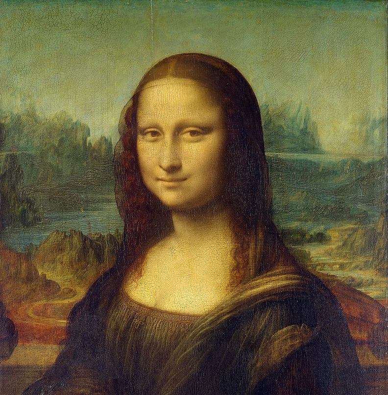 Mona Lisa puzzle online ze zdjęcia
