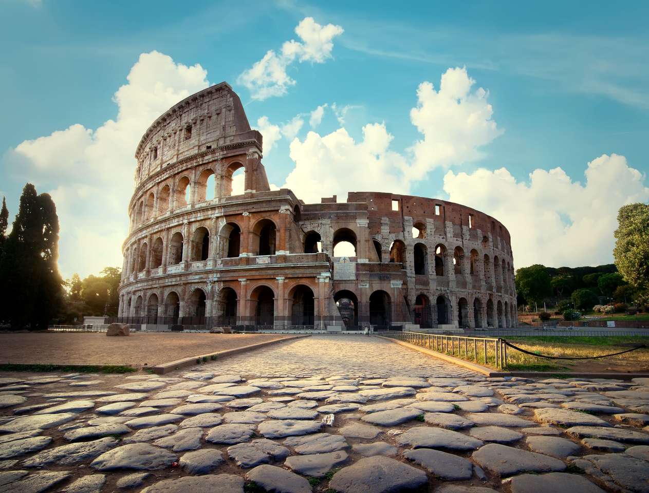 Koloseum w Rzymie puzzle online ze zdjęcia