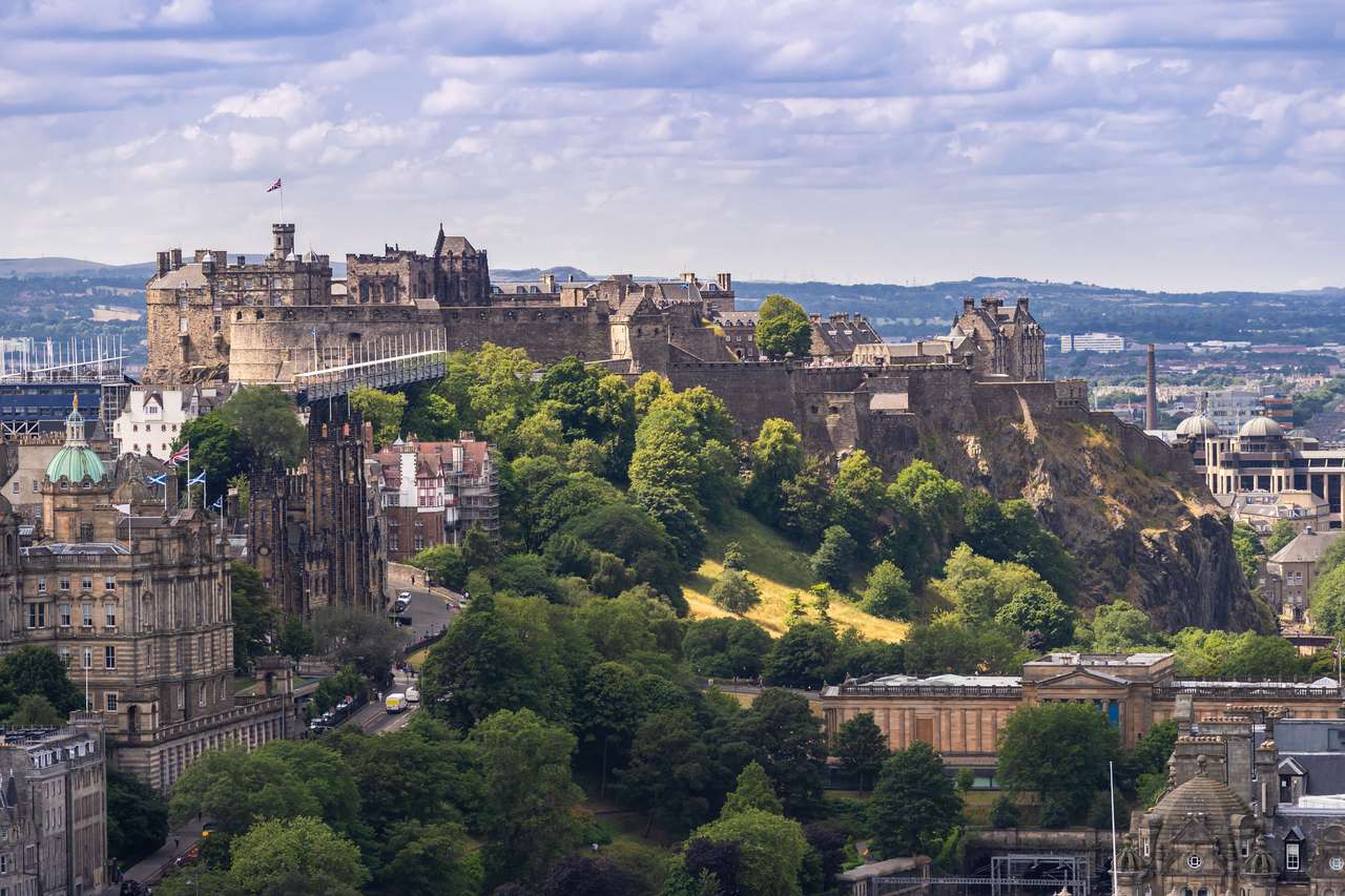 Zamek w Edynburgu puzzle online