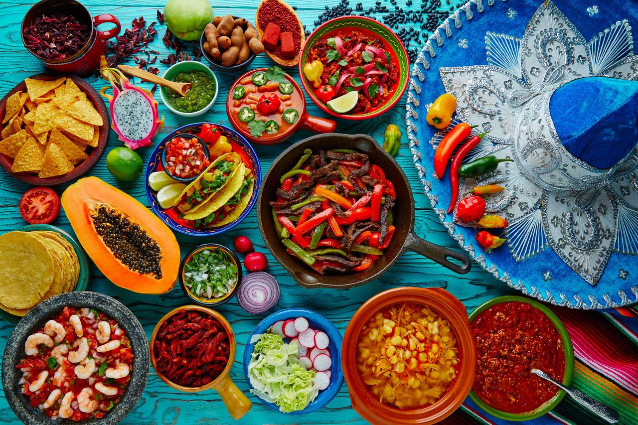 Kuchnia meksykańska puzzle online ze zdjęcia