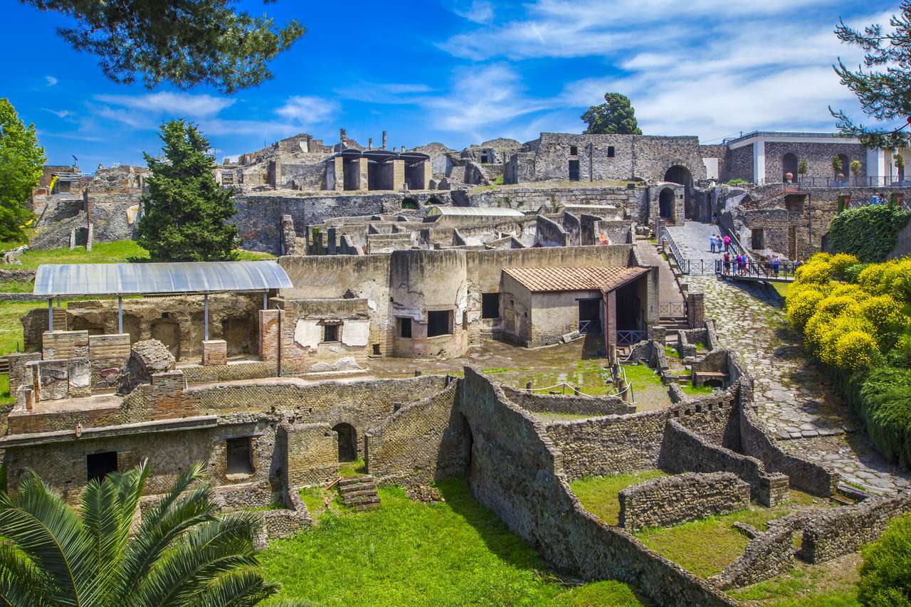 Starożytne miasto Pompeje puzzle online
