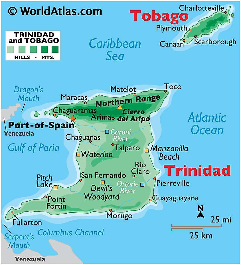 Trynidad i Tobago puzzle online ze zdjęcia