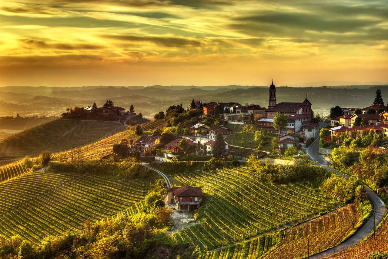 Piemont, Włochy puzzle online ze zdjęcia