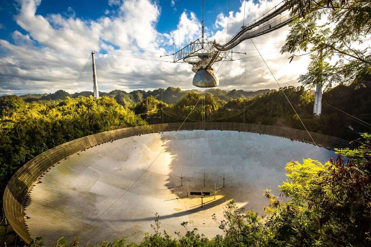 Obserwatorium Narodowe Arecibo puzzle online ze zdjęcia