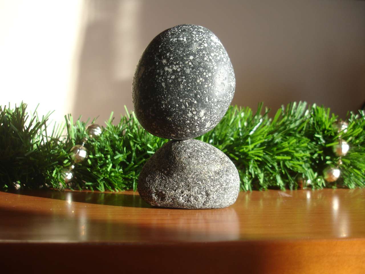 Kamienie zen. puzzle online ze zdjęcia