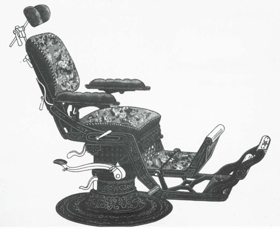 Historyczne krzesło dentystyczne. puzzle online ze zdjęcia