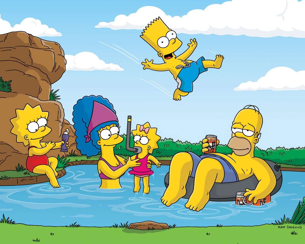 The Simpsons. puzzle online ze zdjęcia