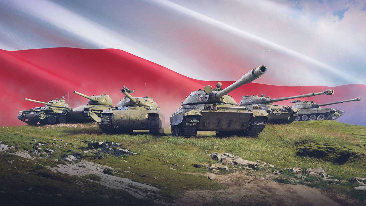 polskie czołgi 2 puzzle online ze zdjęcia