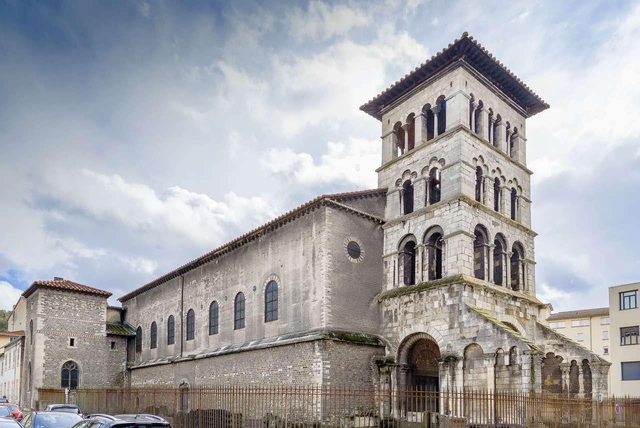 Kościół Saint Peter w Vienne puzzle online ze zdjęcia