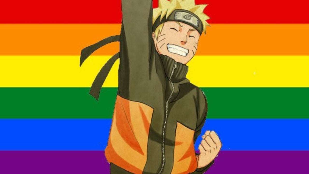 Naruto Rainbow Yay. puzzle online